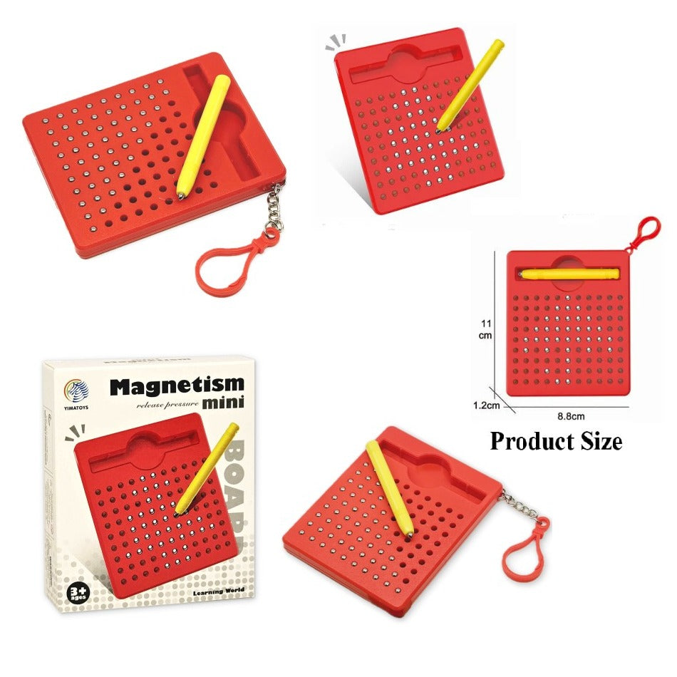 Mini Pocket Magpad Magnetic Drawing Board Keychain - YM5
