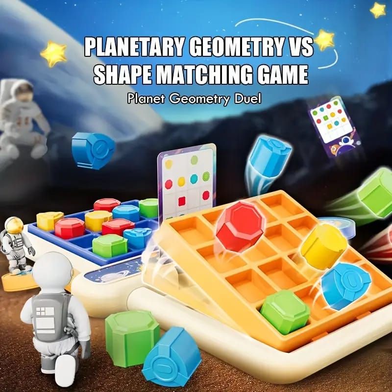 Planet Geometry Shape Matching Game Multiplayer Challenge - 31A