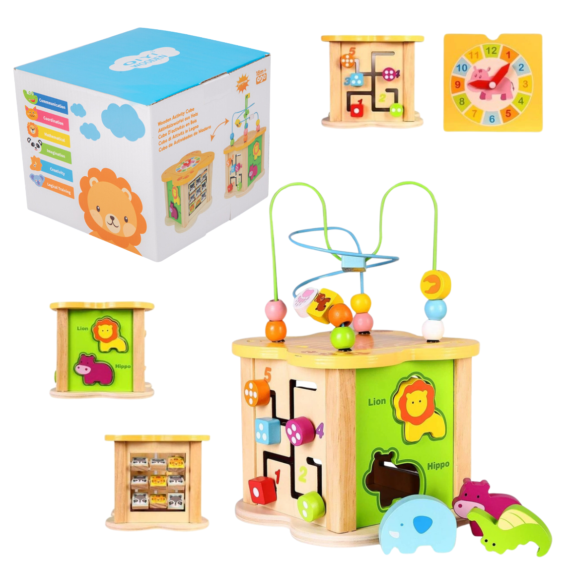 6-in-1 Activity Cube