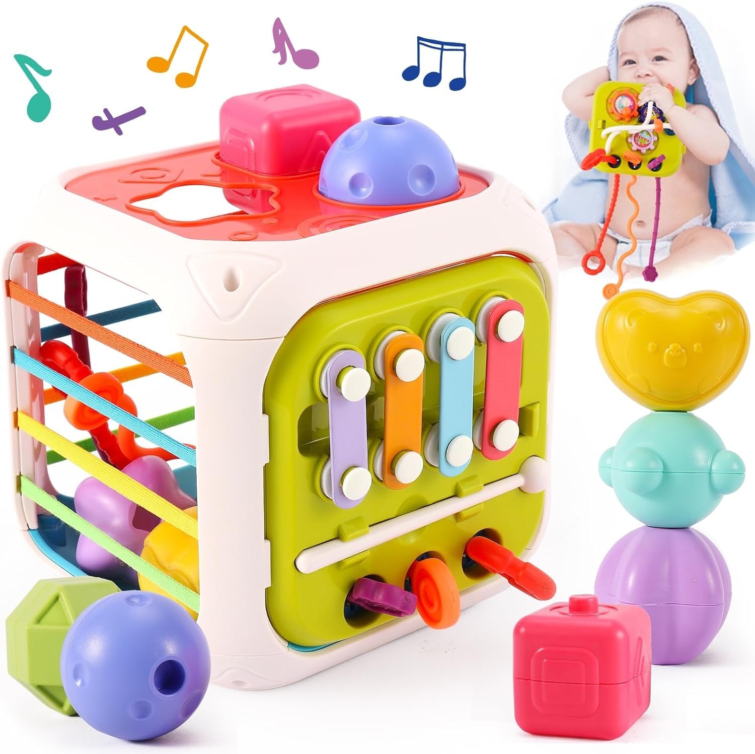 7in1 Multifunctional Shape Sorting Box - 862
