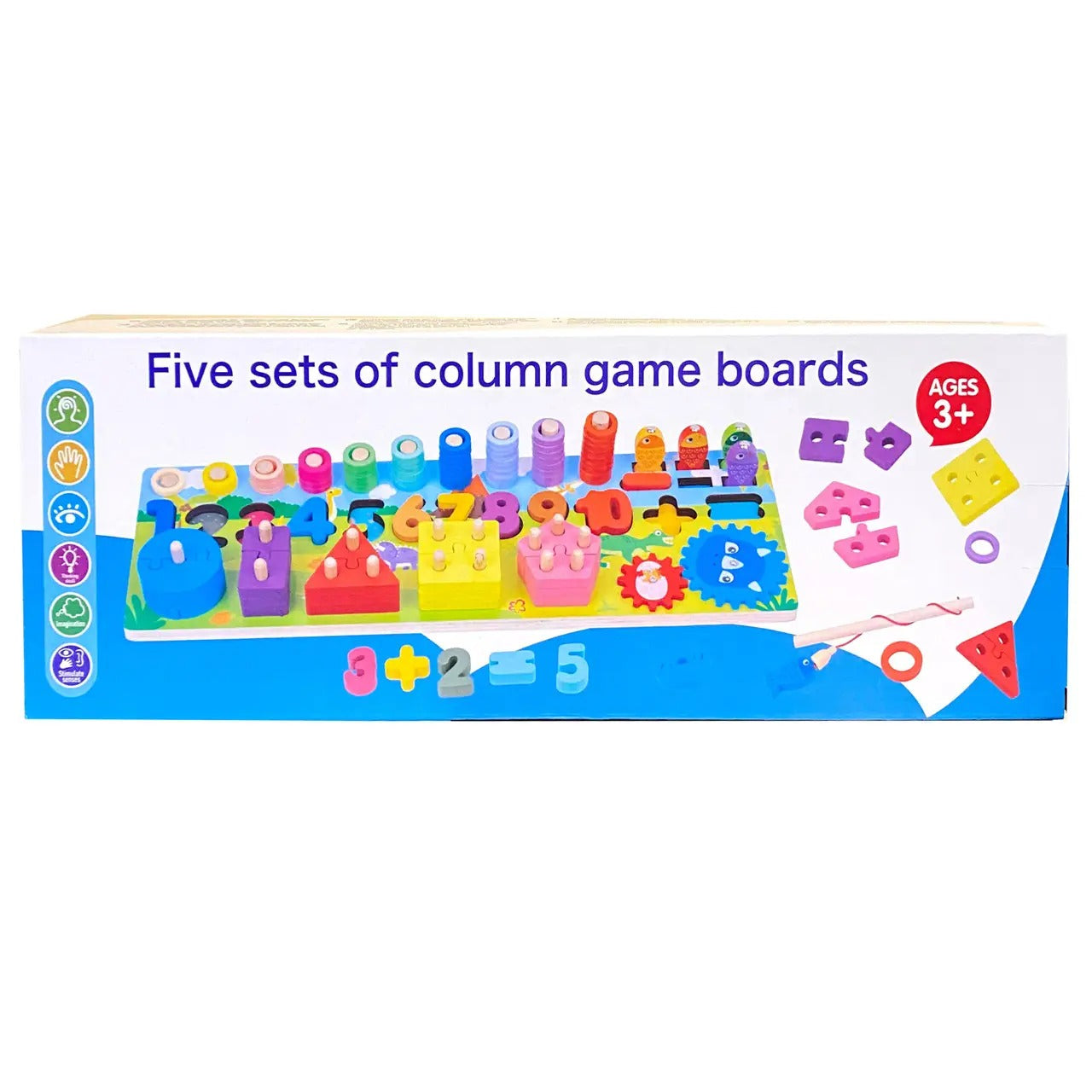 3in1 Five Sets of Column Game Board