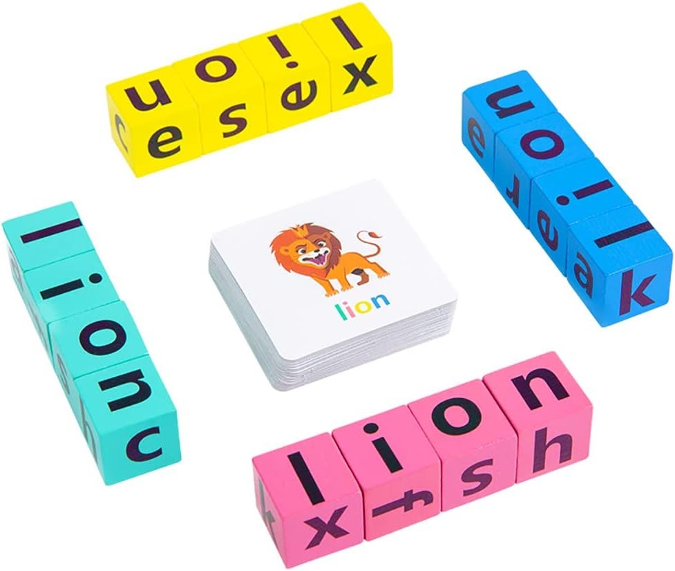 Wooden Spell the Word Learning Spelling Game - 814