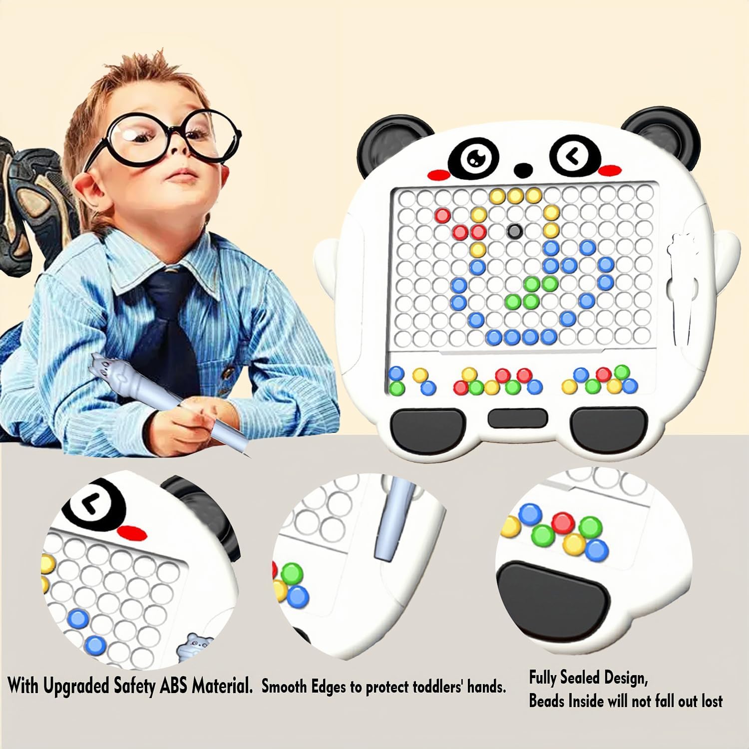 Panda Magnetic Drawing Bead Tablet - 816