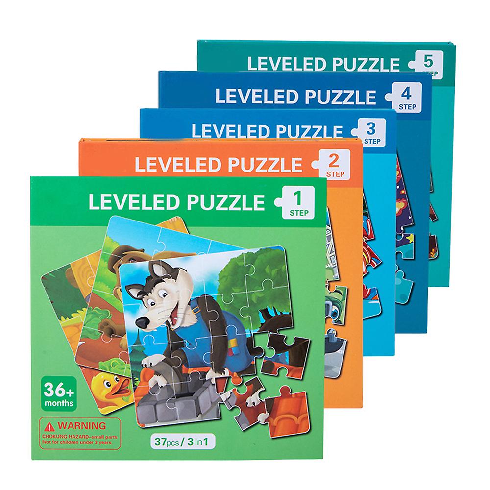 3in1 Magnetic Animal Jigsaw Puzzle - Step 1