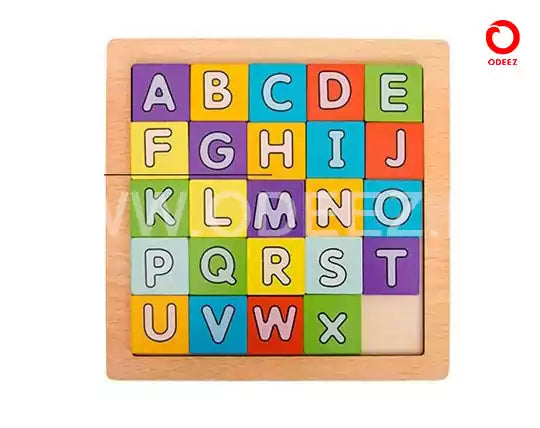 2 in 1 Letter Matching Wooden Kit