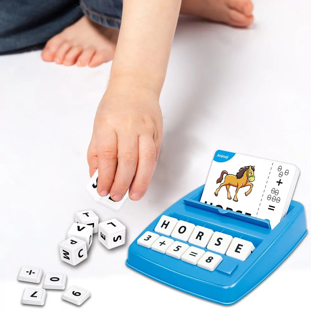 2 in 1 Word & Maths Learning Kit - 32 Cards