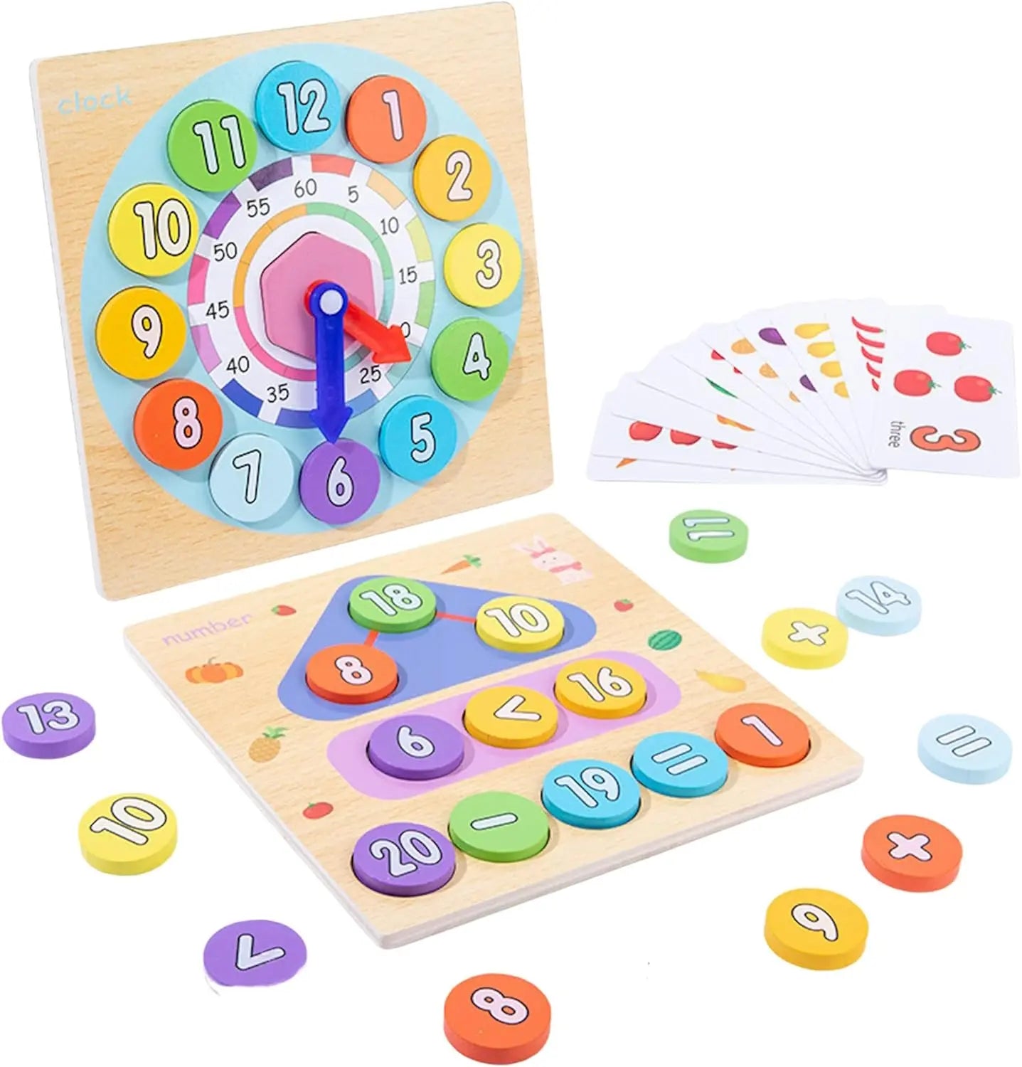 2 in 1 Digital Clock Quiz puzzle