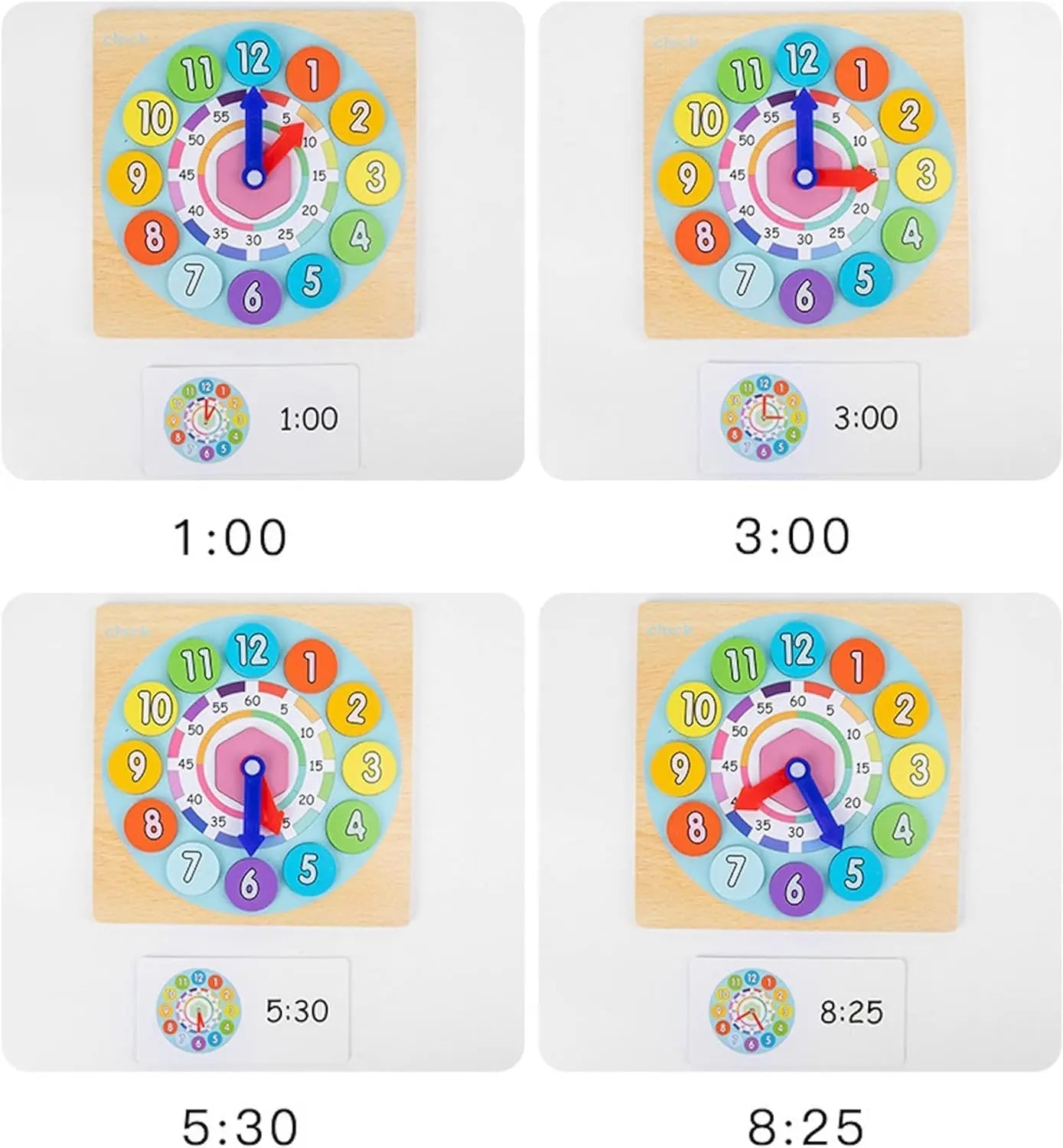 2 in 1 Digital Clock Quiz puzzle