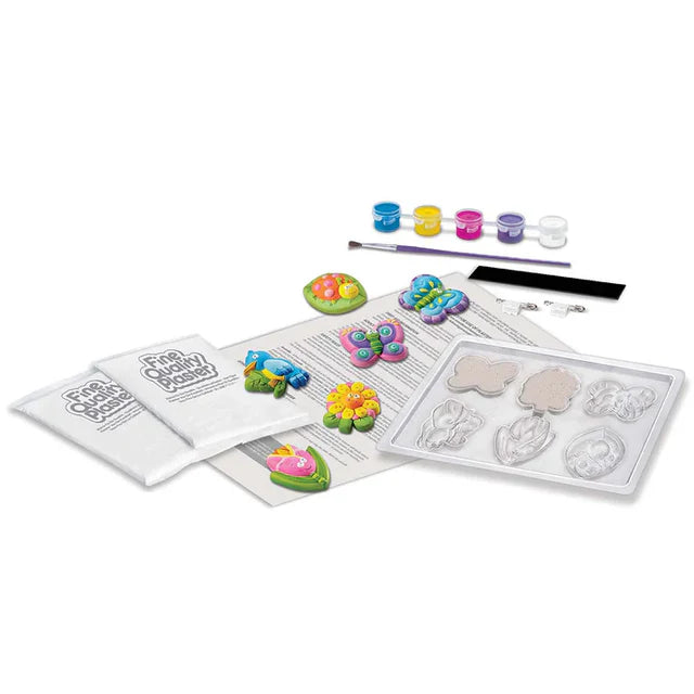 Fidtoy Mould and Paint Garden Toy Craft Kit for Kids