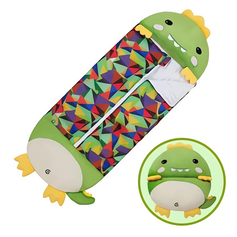 Fidtoy Plush Sleeping Bag Toy for Infants and Toddlers | Soft Animal Nap and Travel Comfort