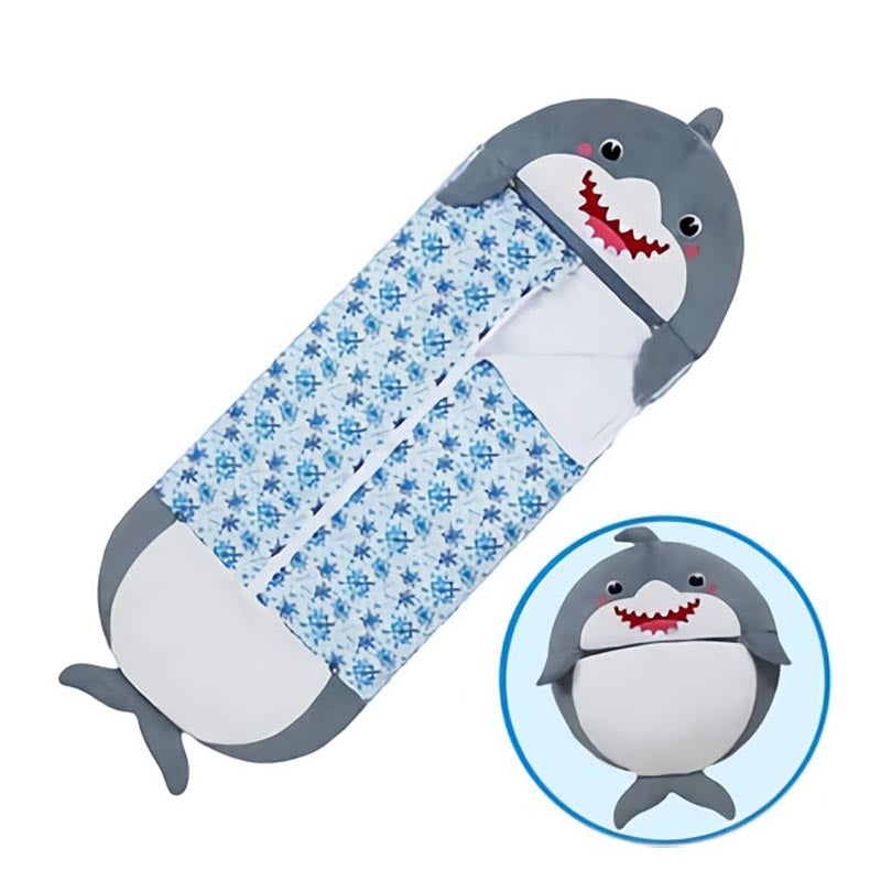 Fidtoy Plush Sleeping Bag Toy for Infants and Toddlers | Soft Animal Nap and Travel Comfort