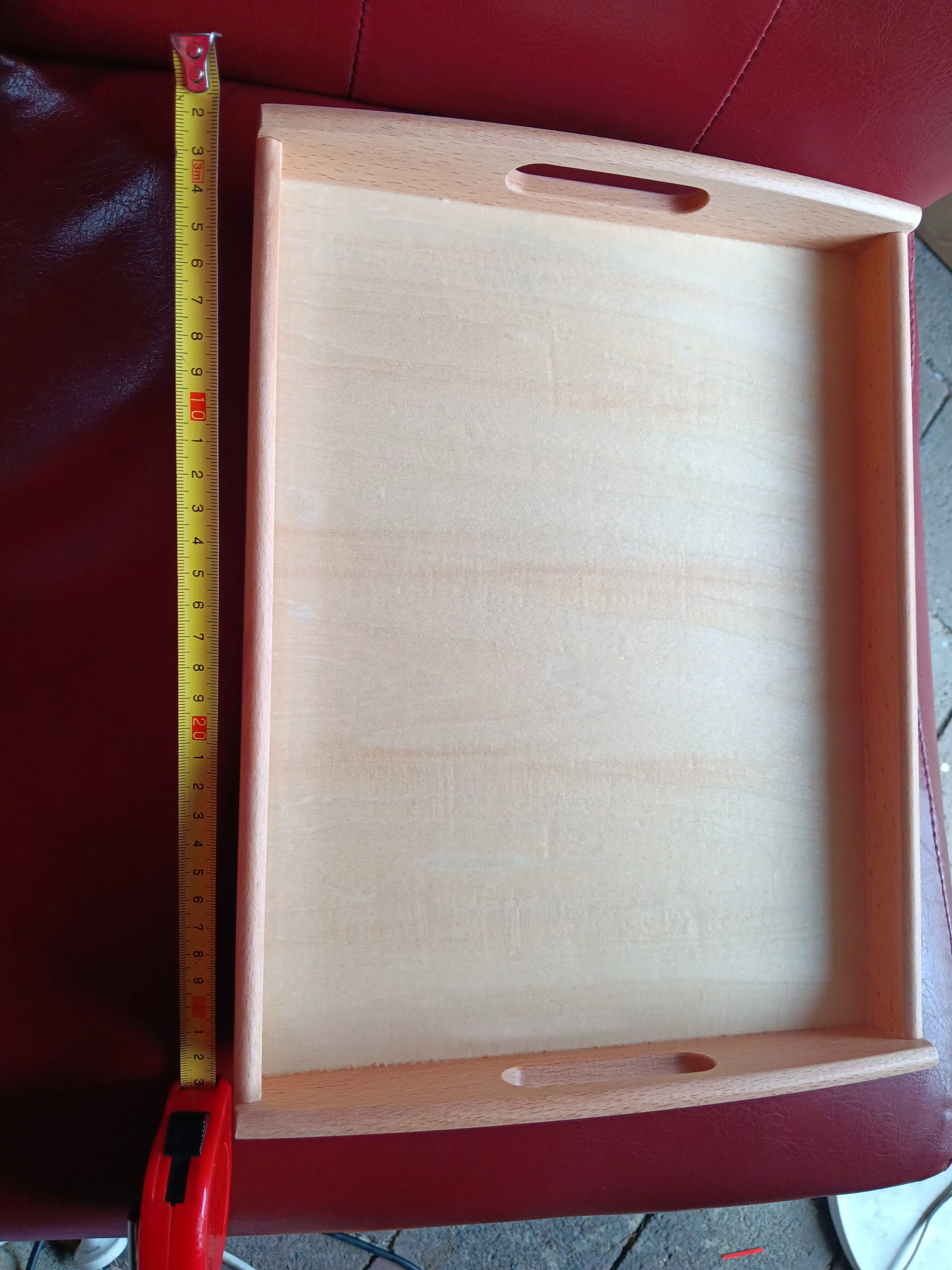 Wooden Craft Material Mandala Loose Parts TRAY