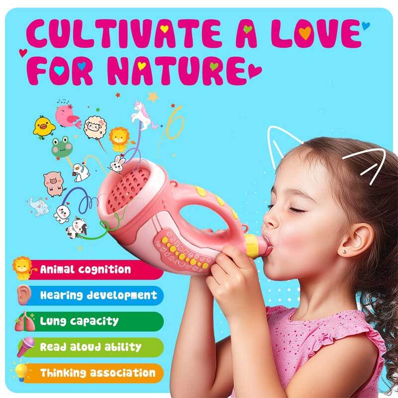 Animal Sounds Horn Toy