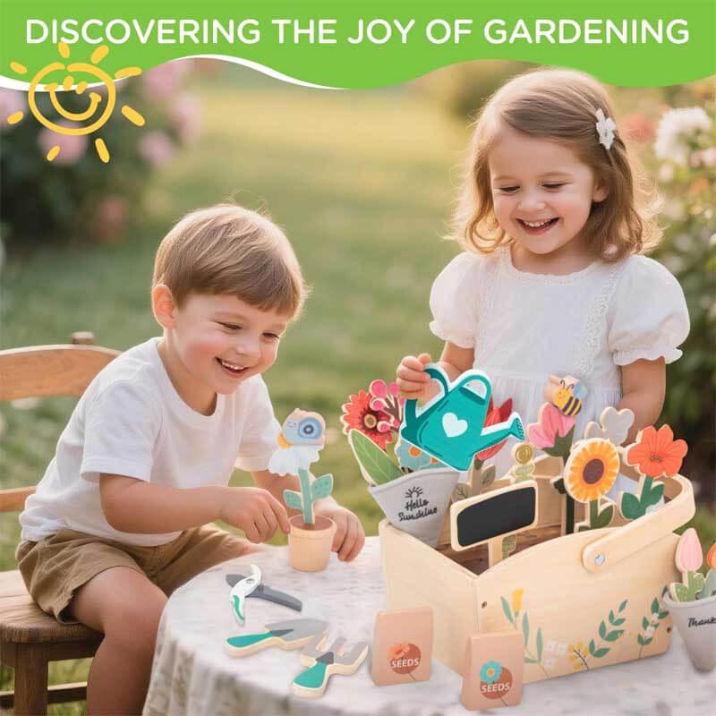 Wooden Gardening Toys Set