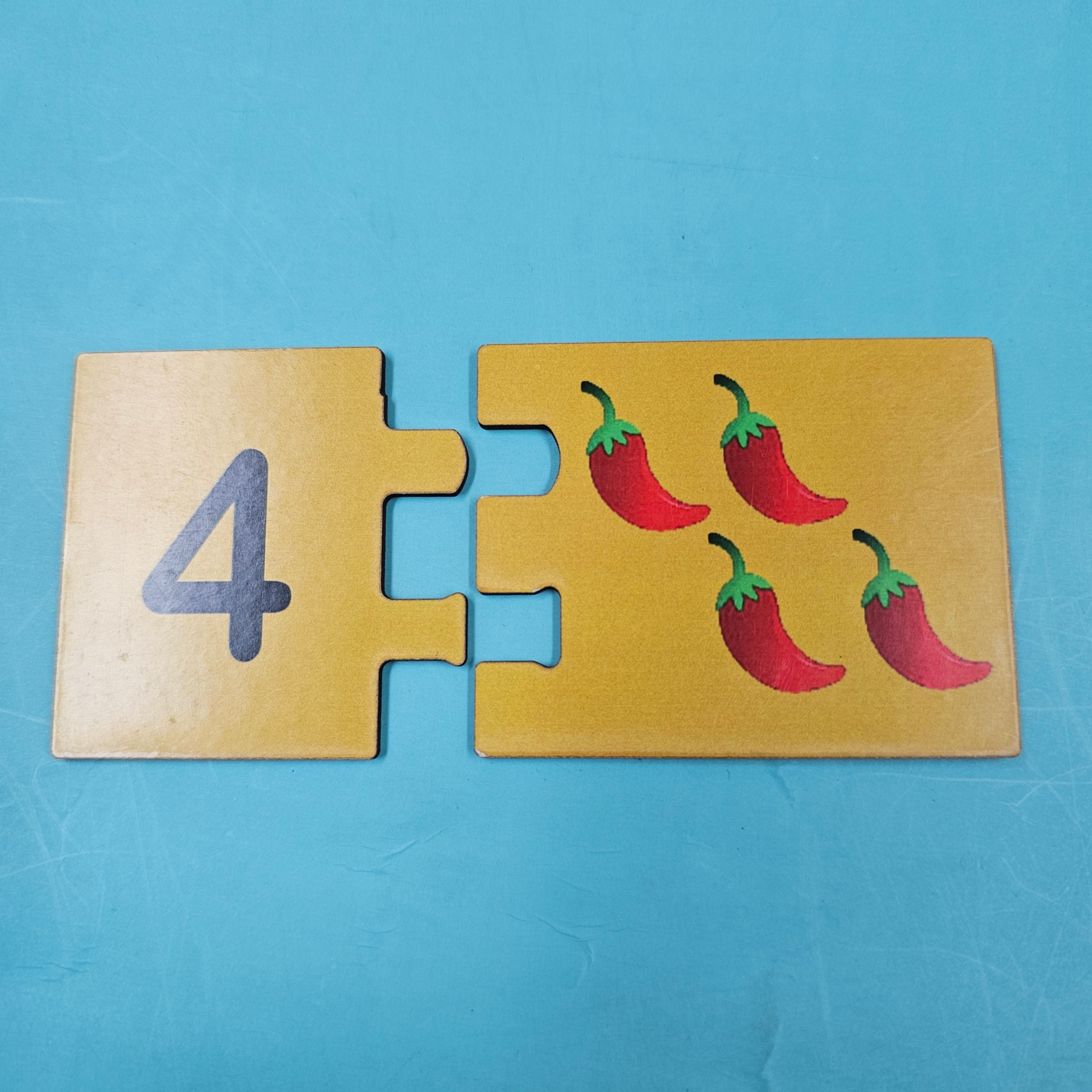 Jigsaw Number Puzzles will be shipped - EKW0286