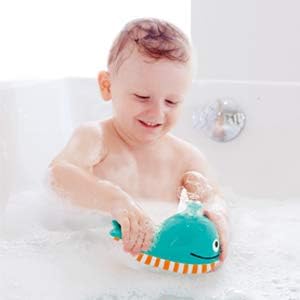 Fidtoy Whale Bubble Bath Toy Toddler Water Play Bubble Maker