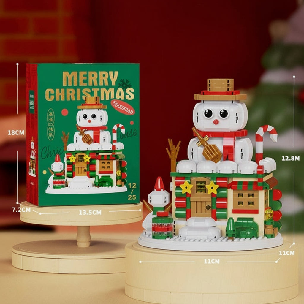 HolidayBlocks – Vrolijk & Decoratief – Kerst Mini Bouwstenen