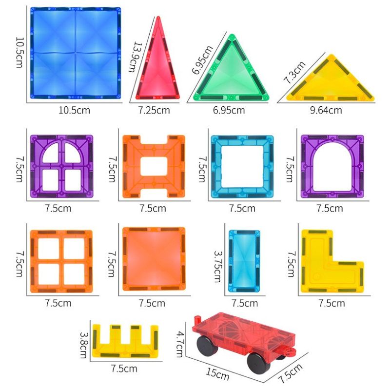 Magnetic Tiles and Marble Run Variety Packs