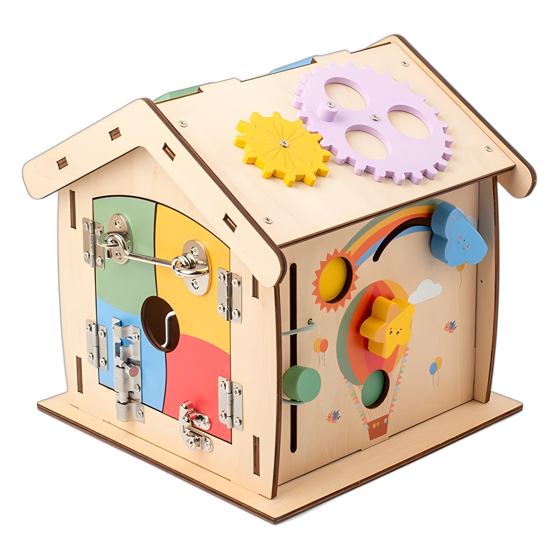 Petite maison lumineuse et animée
