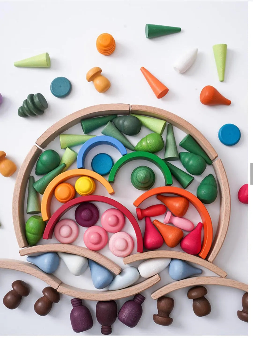 252 Pcs Mandala Loose Parts