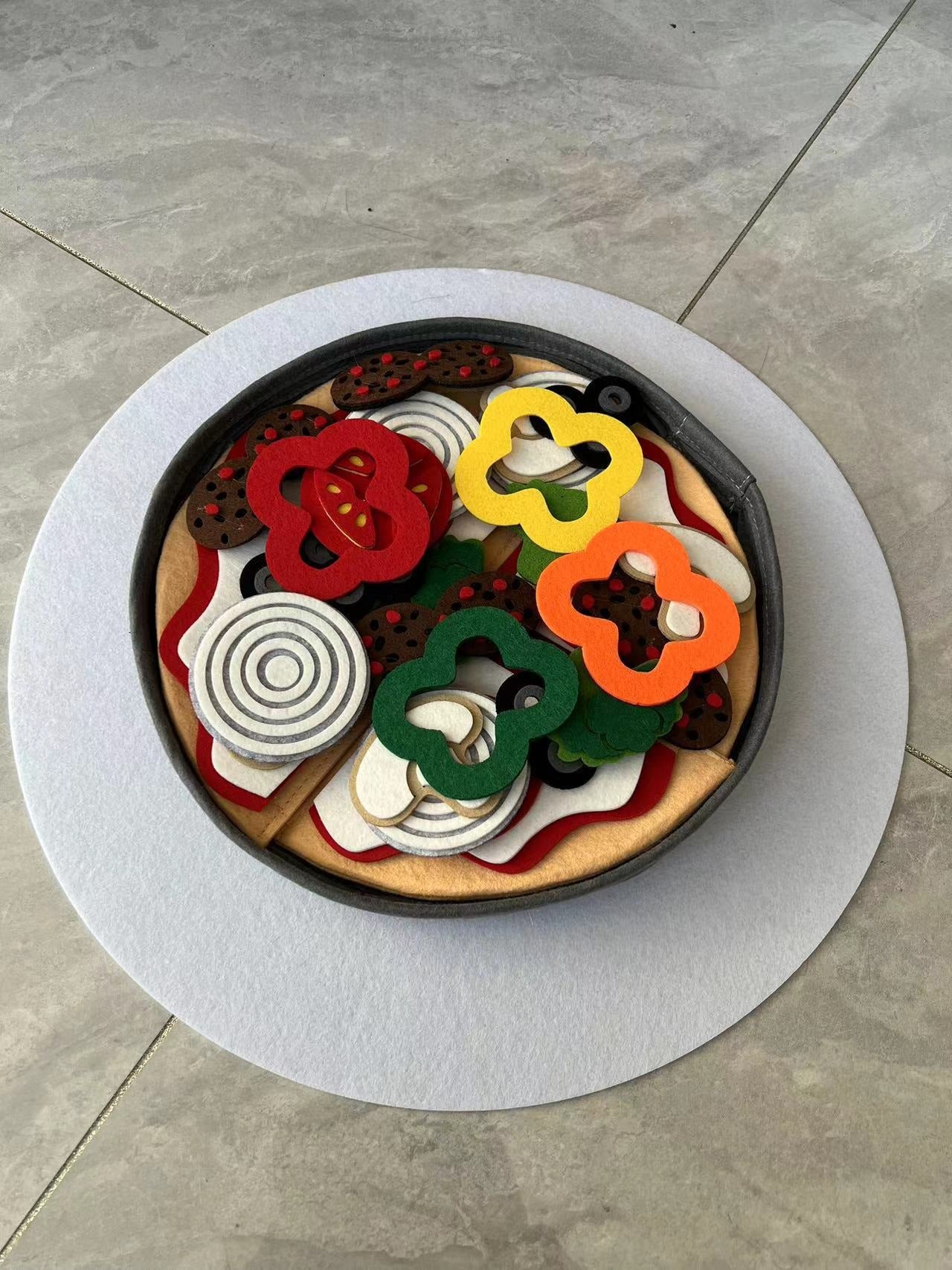 Felt Pizza Play Set