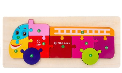 Educational 3D Wooden Puzzle for Children