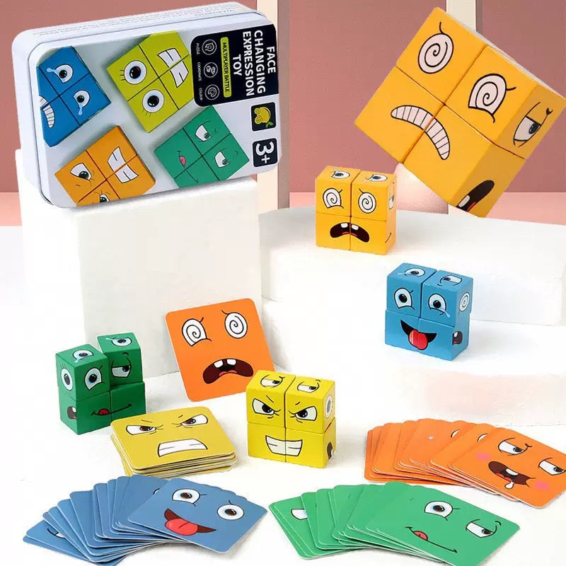 Jeu du visage changeant — Le meilleur jouet thérapeutique