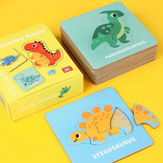 2in1 Jigsaw Puzzle Write and Wipe Cards - 569