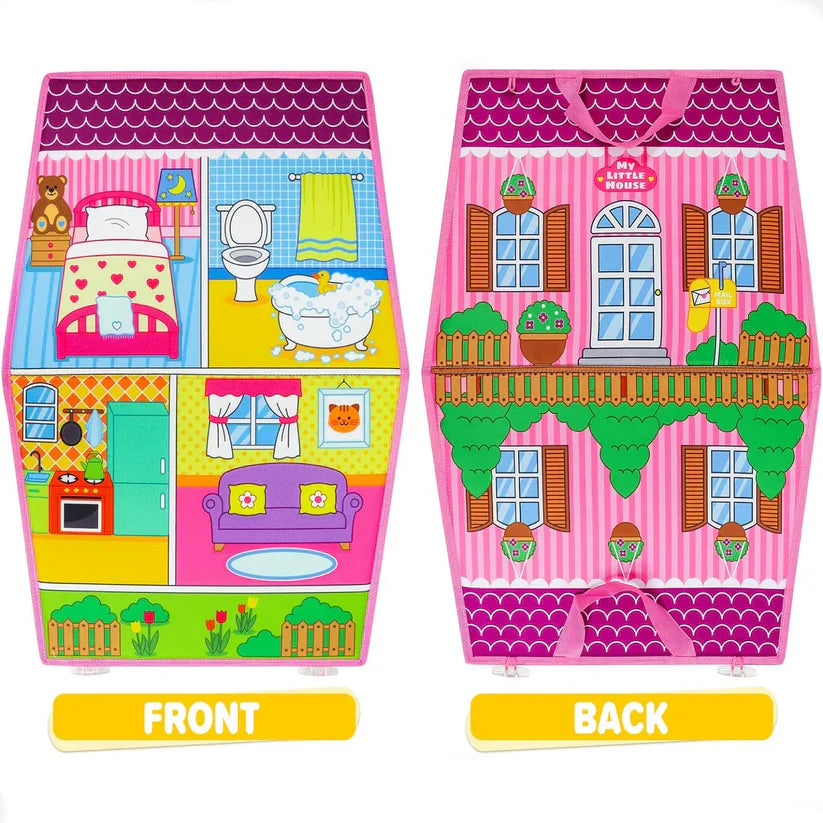 Montessori Busy Board - Dress Up Toy for Toddler Girls