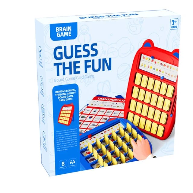Adivina el divertido juego de cartas para dos jugadores - 103