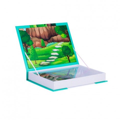 STEAM Magnetic Puzzle Book Board 50 pieces - Jungle Animal Theme