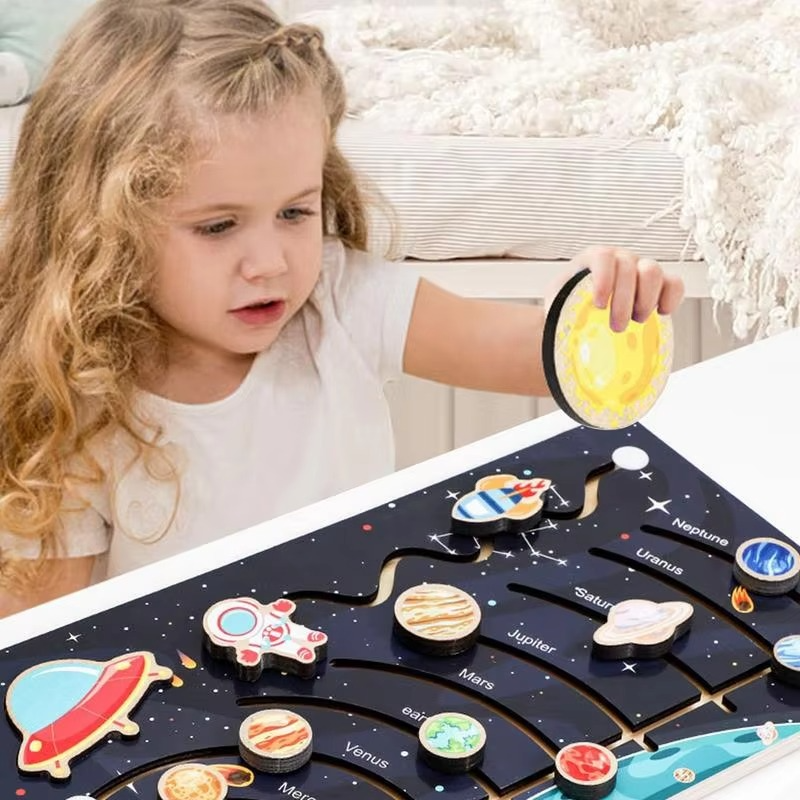 Montessori Solar System Board
