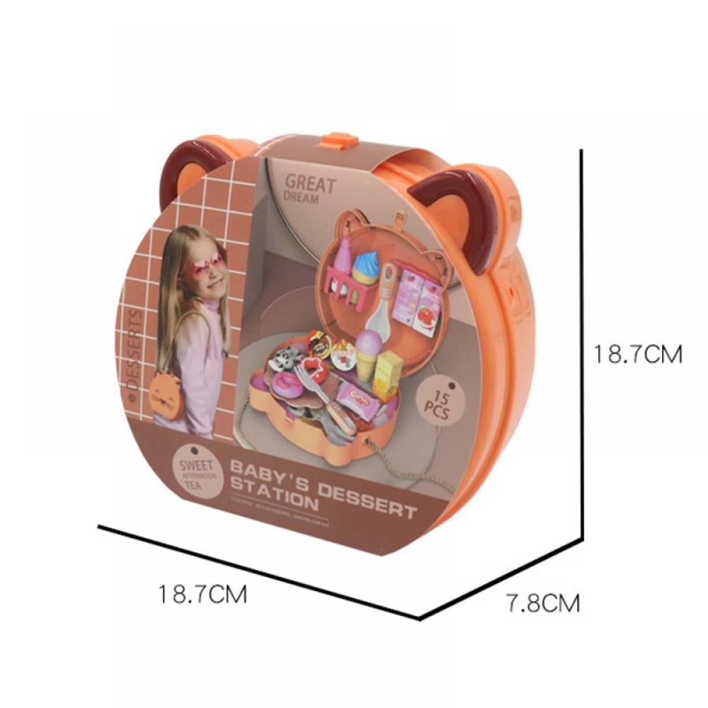 Pretend Play Dessert Station Briefcase 15 pieces - 124
