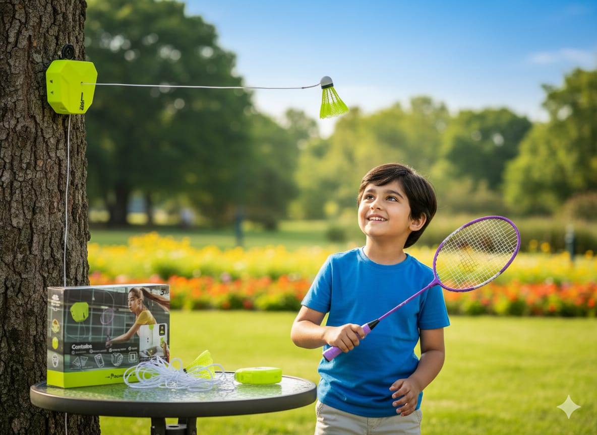 Badminton Training Gear with Remote - 052 (Racket not included)