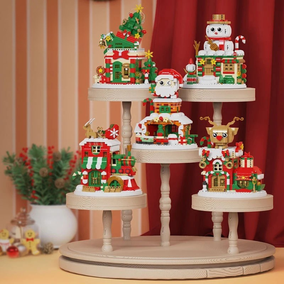 HolidayBlocks – Vrolijk & Decoratief – Kerst Mini Bouwstenen