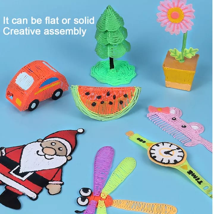 3D Pen - Rechargeable Fun Printing & Drawing Tool for Kids & Artists