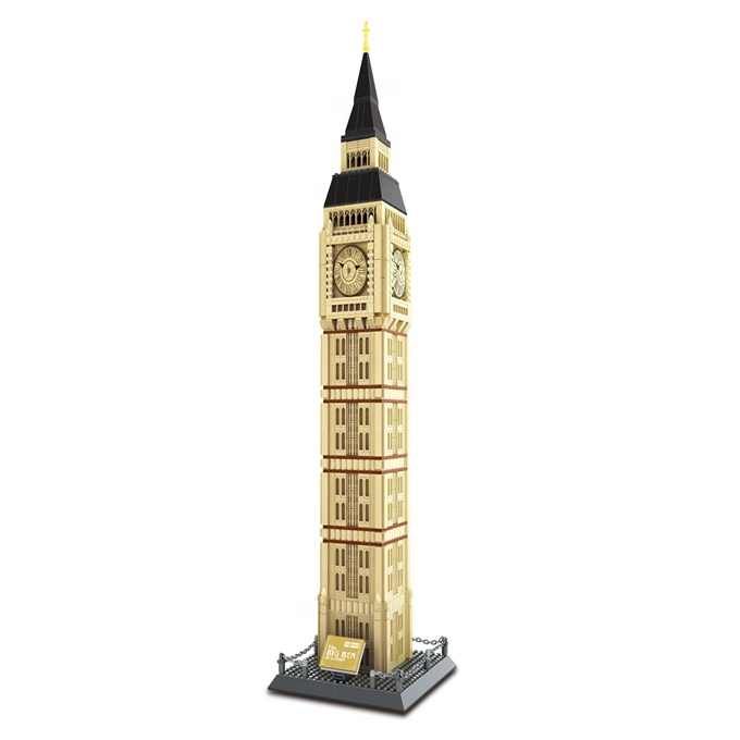 The BIG BEN London Construction Building Blocks Model 1660 Pieces - 216