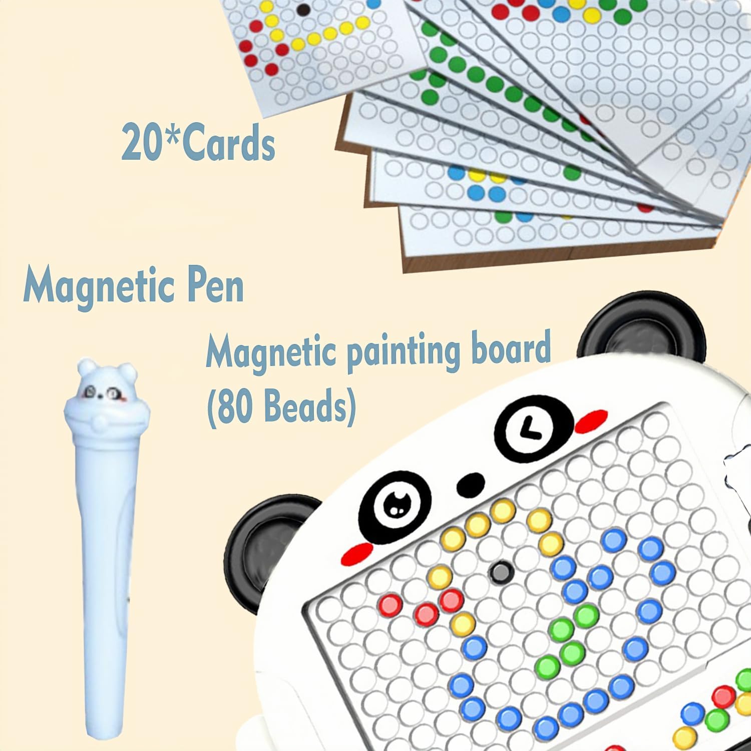 Panda Magnetic Drawing Bead Tablet - 816