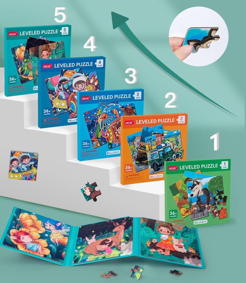 3in1 Magnetic Story Jigsaw Puzzle - Step 5