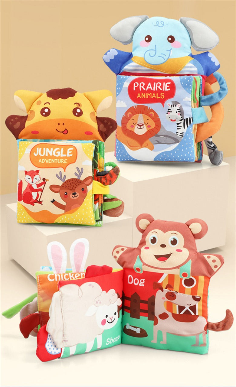 Prairie Animals Hand Puppet Cloth Book - 631