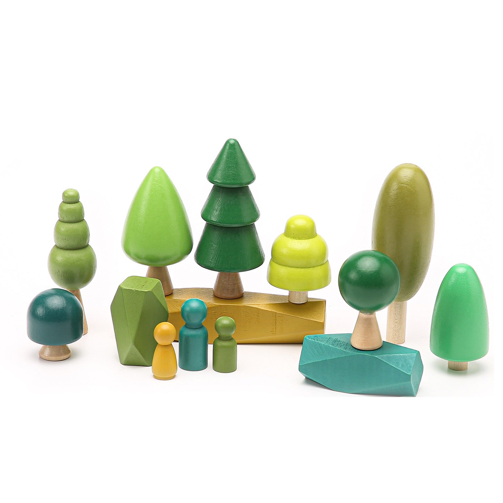 Wooden Forest Play set - Best open ended play toys