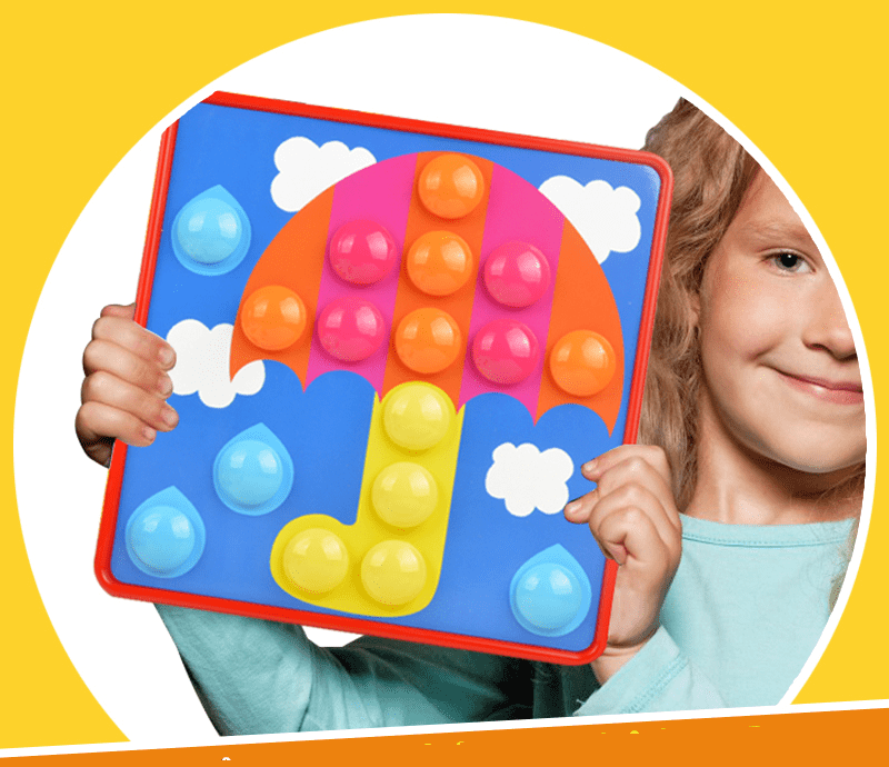 3D Puzzles Button Art Color Matching