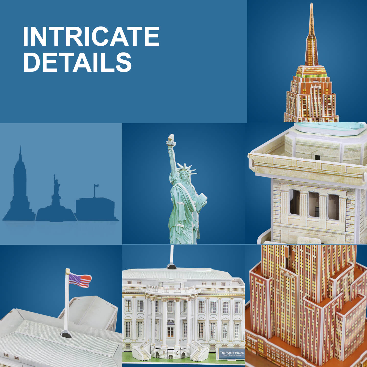 3D Puzzles - US Architecture Building