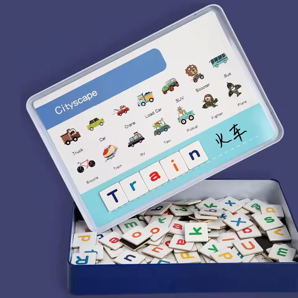 6in1 Magnetic Recognize Word Learning Kit With Marker