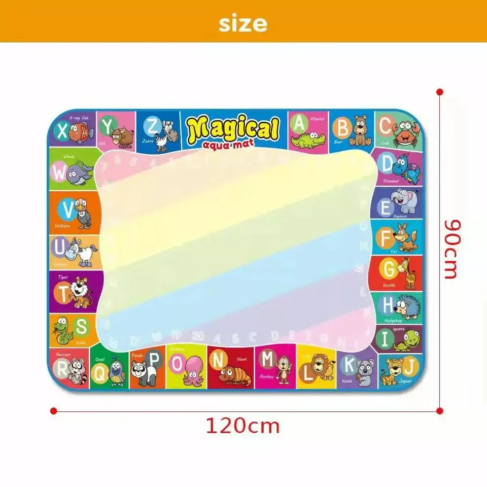 Aqua Magic Water Doodle Mat Canvas Alphabet - 043