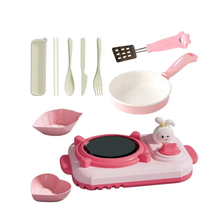 DIY Realistic Mini Cooking Electric Furnace Pretend Play - Y02