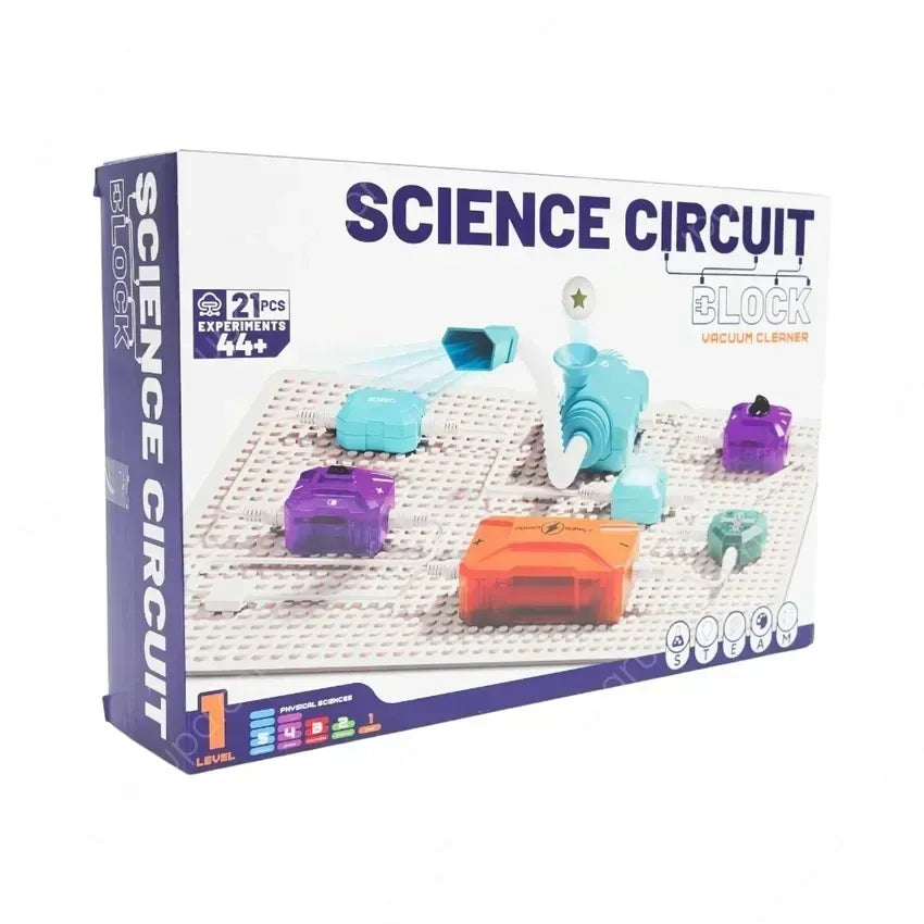 Electronic Blocks Science Circuit Vacuum Cleaner 44 Experiments 21 pieces - 001