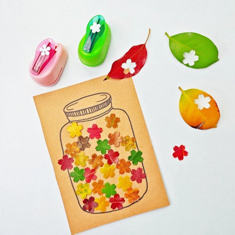 Kit de bricolage pour enfants – Set de création artistique amusant avec perforatrices en papier