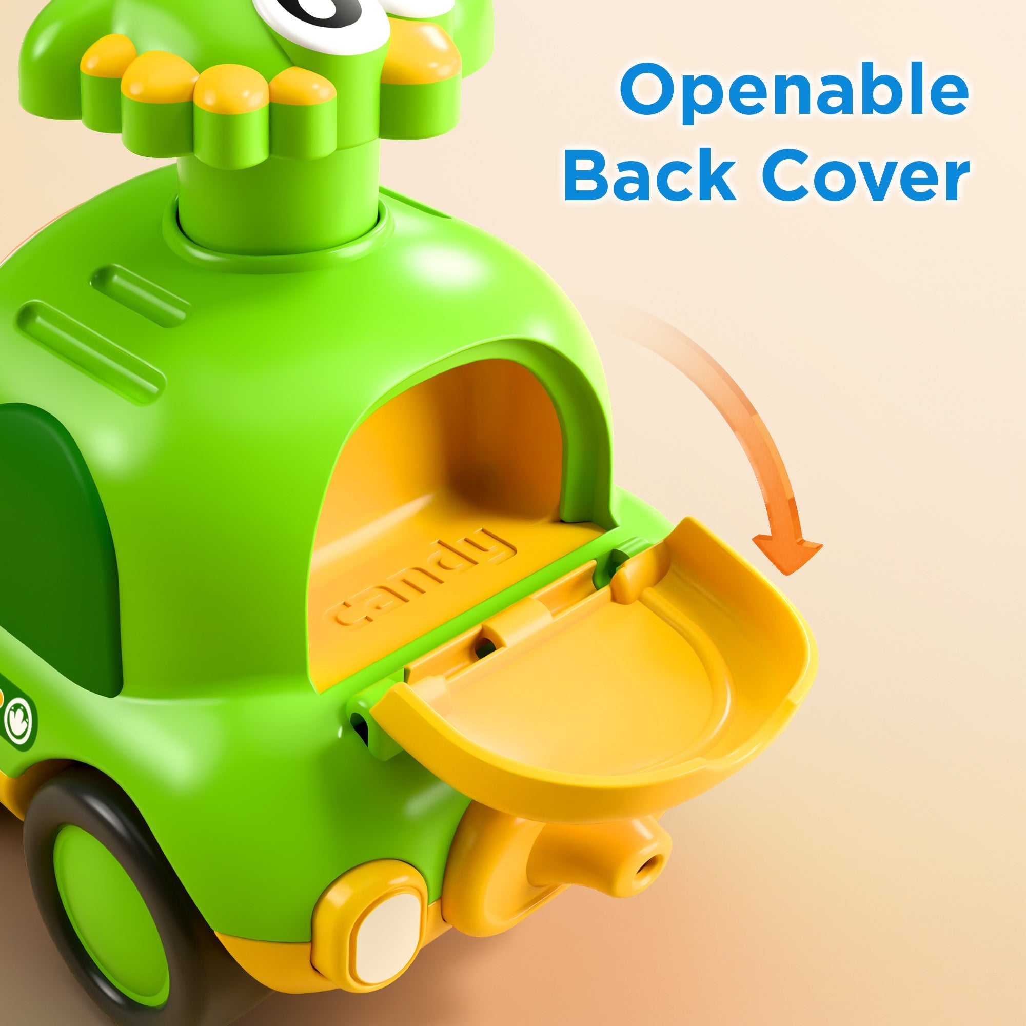 Press to Go Dinosaur Car Toys for Toddlers