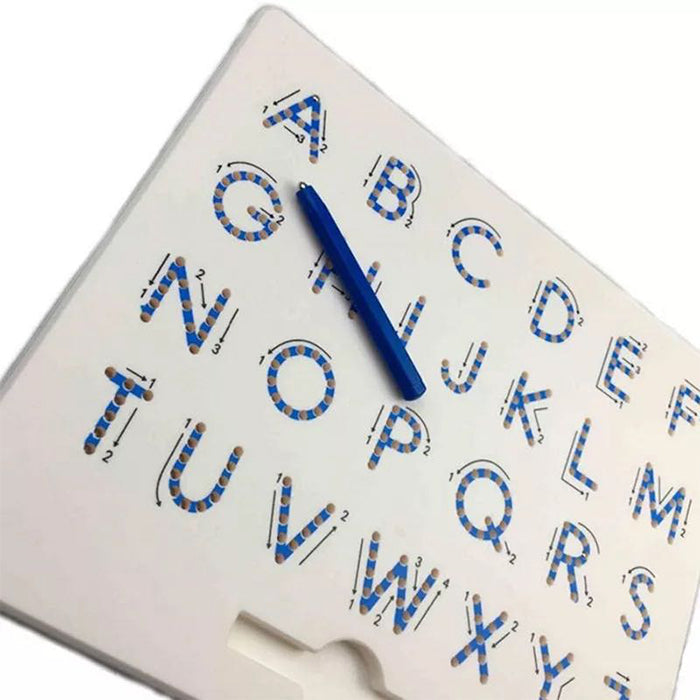 Alphabet Magnetic Bead Board - Fine Motor Toys For Children